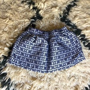 Fun print toddler skirt